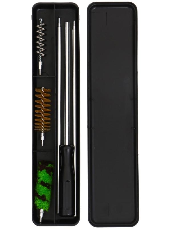 Набор для чистки ружей LUCKY VIEW, кал.20, 3 ерша, алюм.  шомполом 3-х секционный