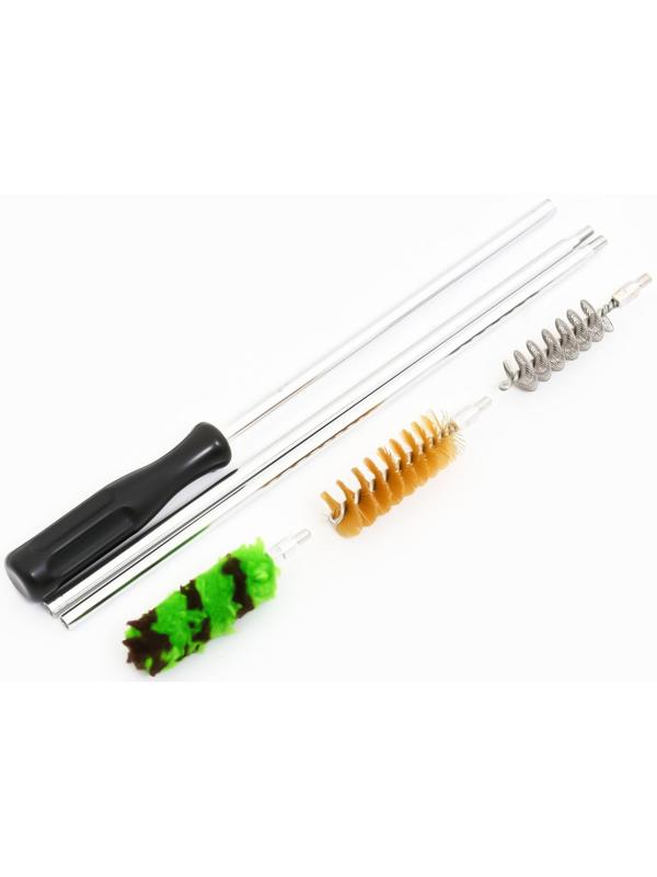 Набор для чистки ружей LUCKY VIEW, кал.20, 3 ерша, алюм.  шомполом 3-х секционный
