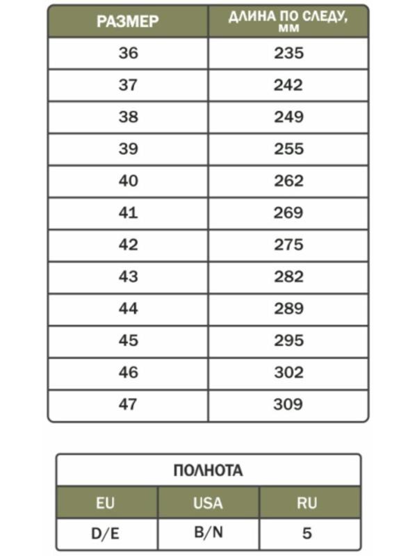 Ботинки берцы 107/4, размер 44
