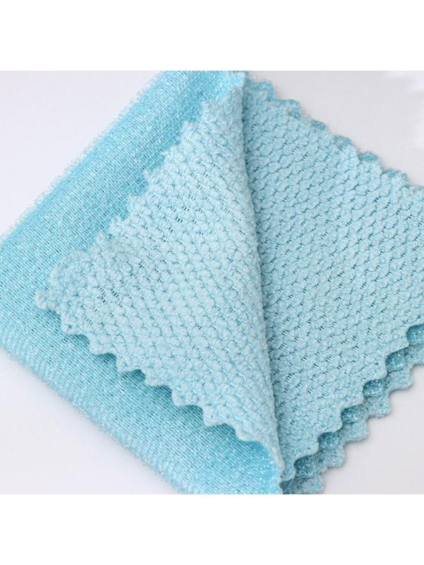 Салфетка микрофибра Raccoon «Зимнее утро», 25×25 см, картонный конверт