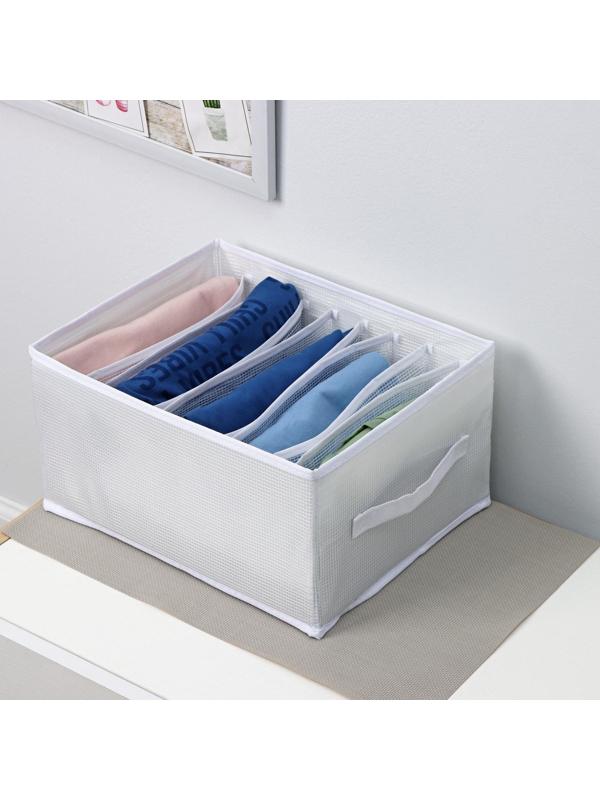 Органайзер для хранения белья «Арктик», 9 отделений, 32×25×17 см, цвет белый