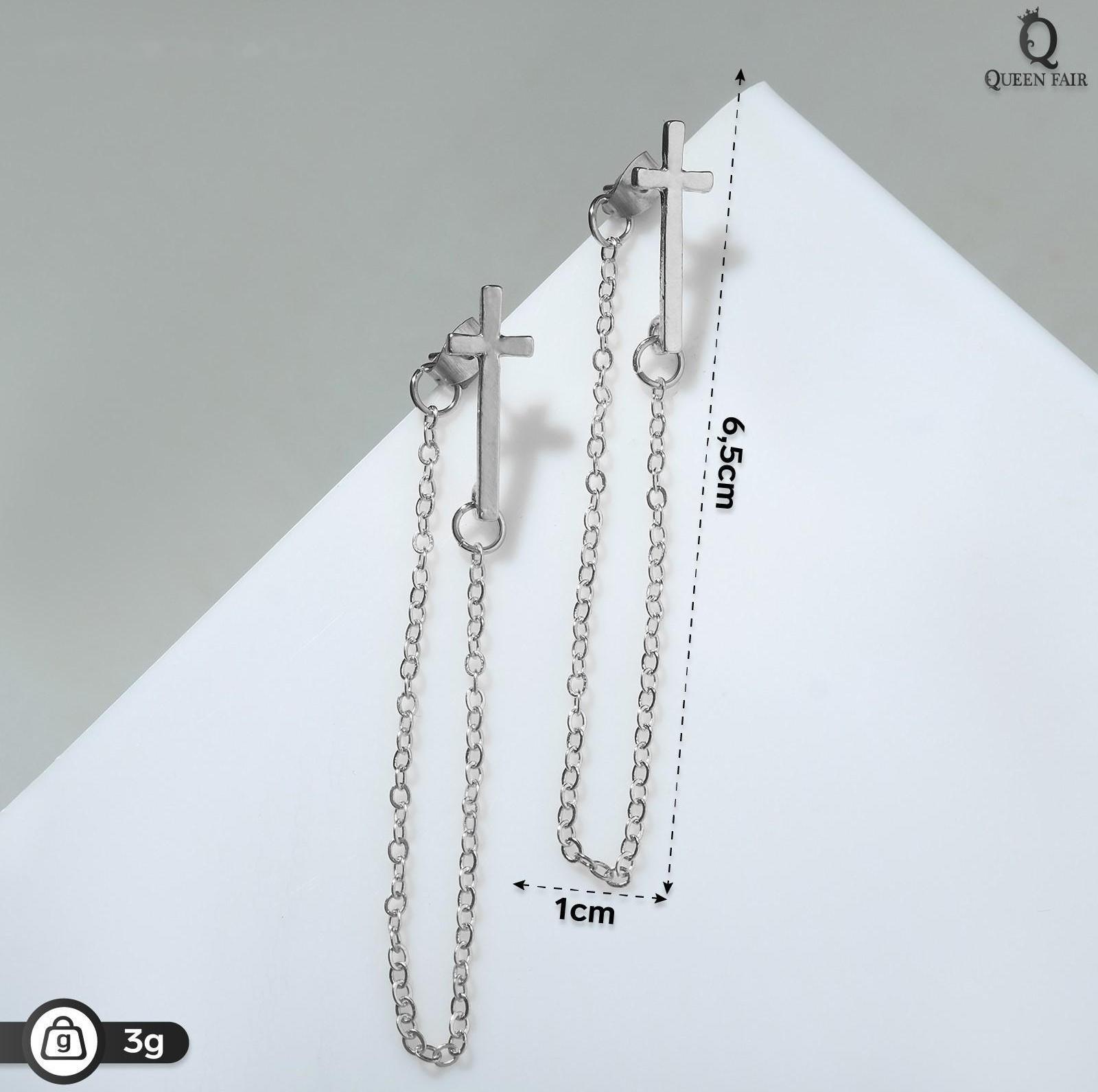 Серьги металл 