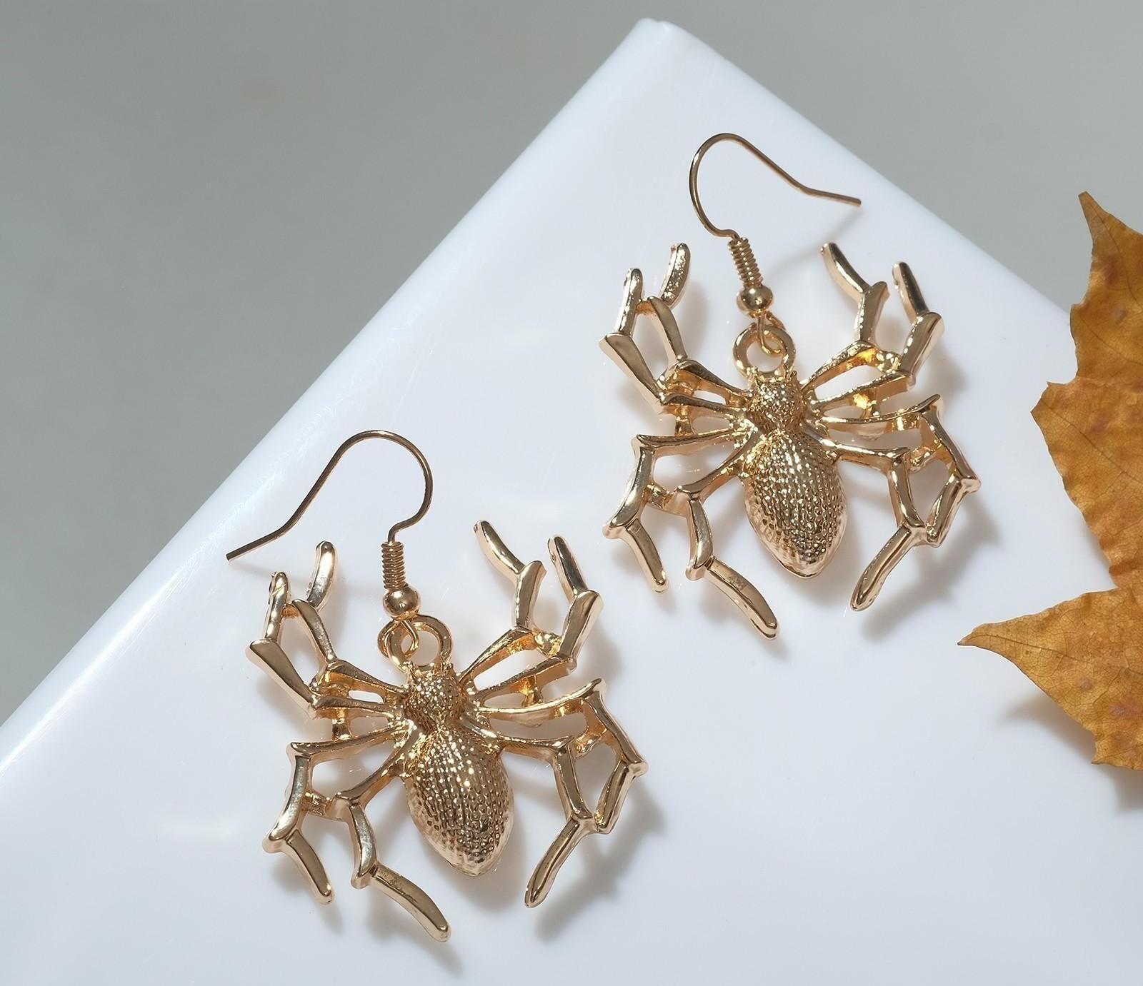 Серьги металл 