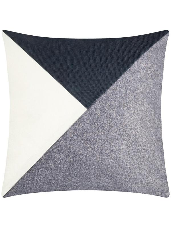 Наволочка декоративная Этель Геометрия цвет серый/черный 45 х 45 см, 100% п/э