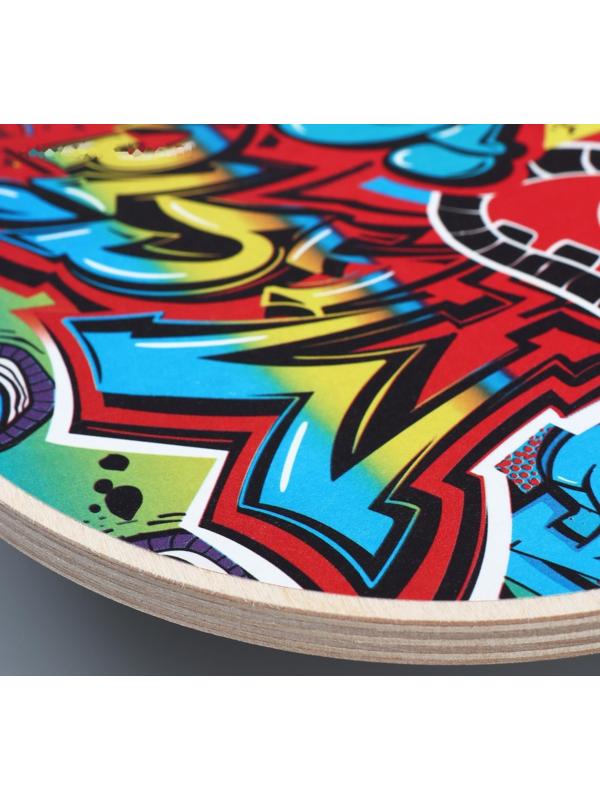 Доска балансировочная баланс борд «Граффити»