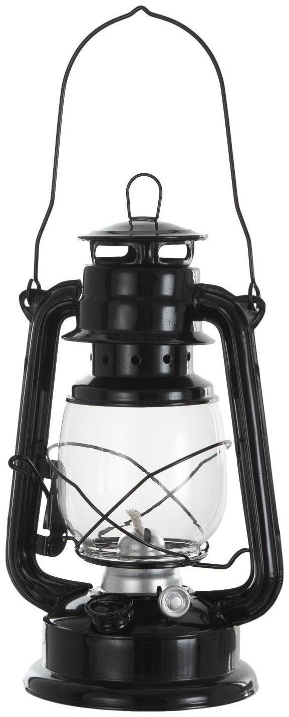 Керосиновая лампа декоративная черный 14х18х27,5 см