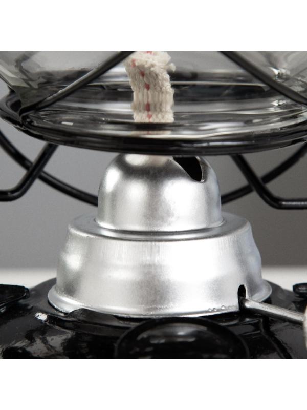 Керосиновая лампа декоративная черный 14х18х27,5 см