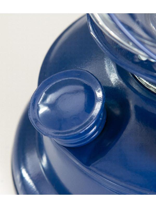 Керосиновая лампа декоративная синий 14х18х27,5 см