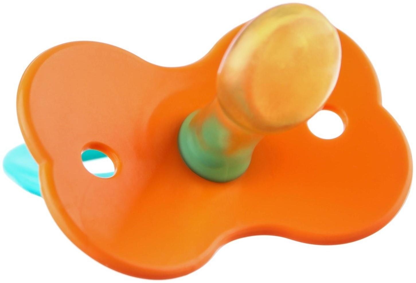 Соска-пустышка классическая, латекс, от 0 мес., цвет МИКС