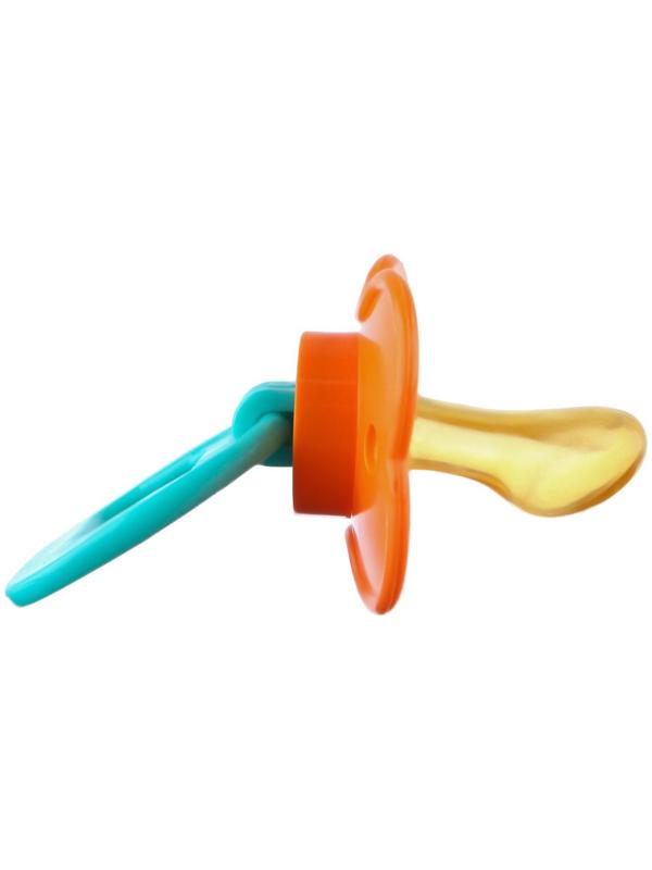 Соска-пустышка классическая, латекс, от 0 мес., цвет МИКС