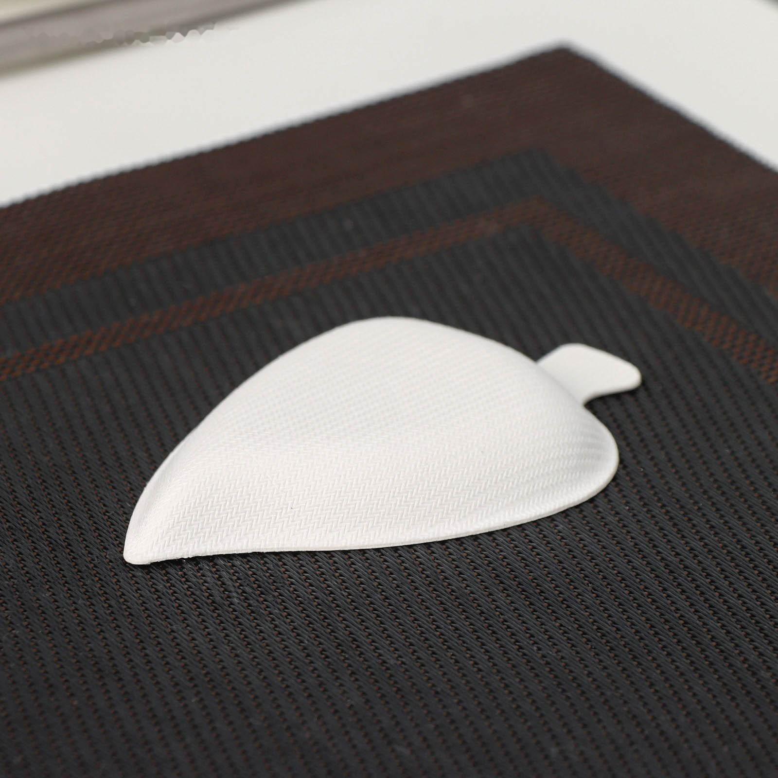 Форма для фуршетов «Листок», 25 мл, 5,9×9×1,2 см, сахарный тростник, 50 шт в упаковке, цвет белый