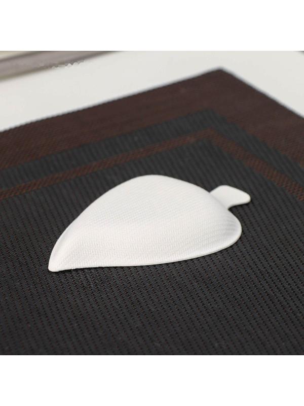 Форма для фуршетов «Листок», 25 мл, 5,9×9×1,2 см, сахарный тростник, 50 шт в упаковке, цвет белый