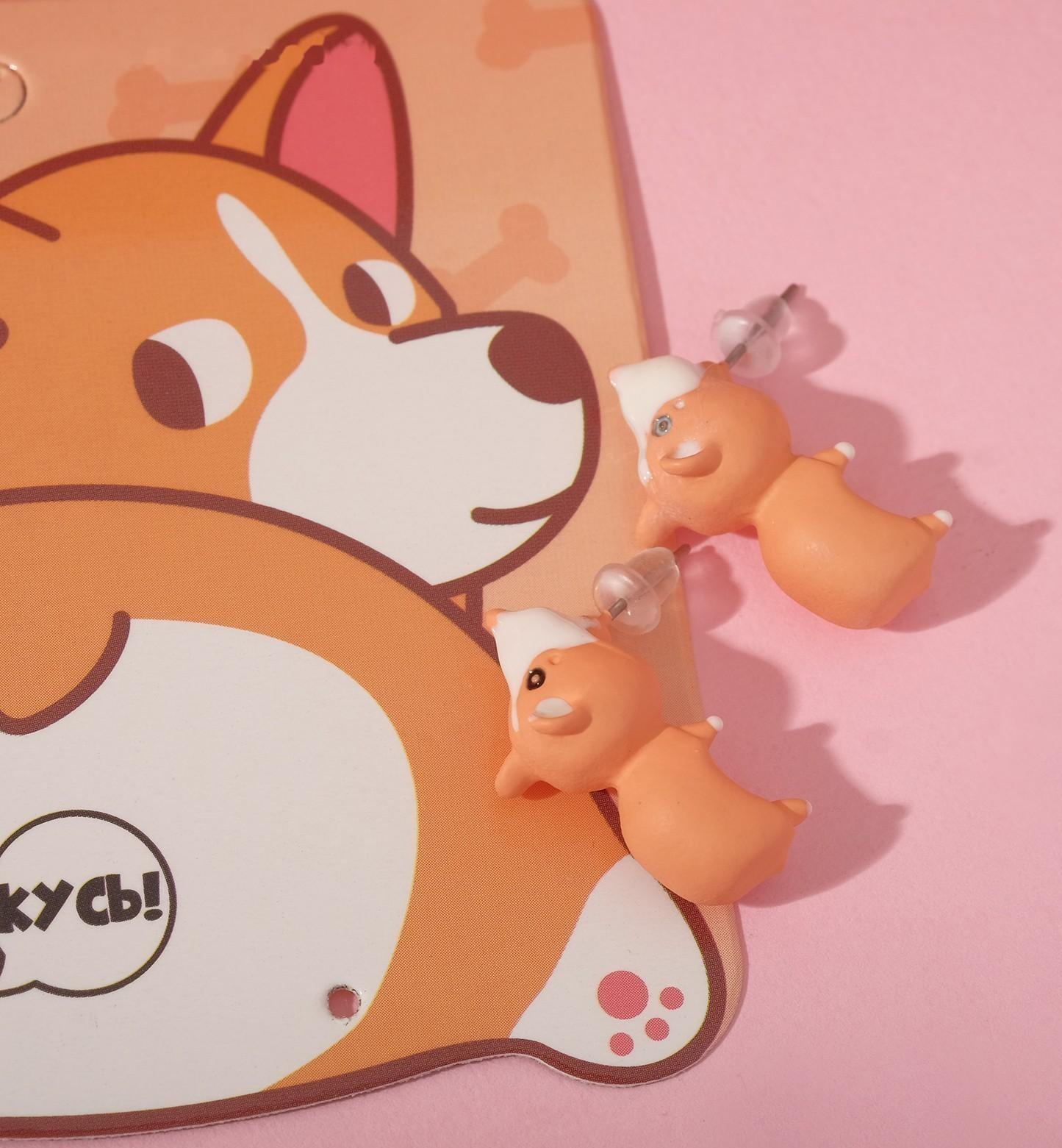 Серьги из полимерной глины 