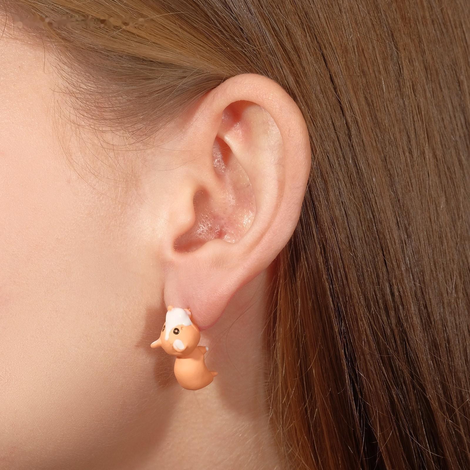 Серьги из полимерной глины 