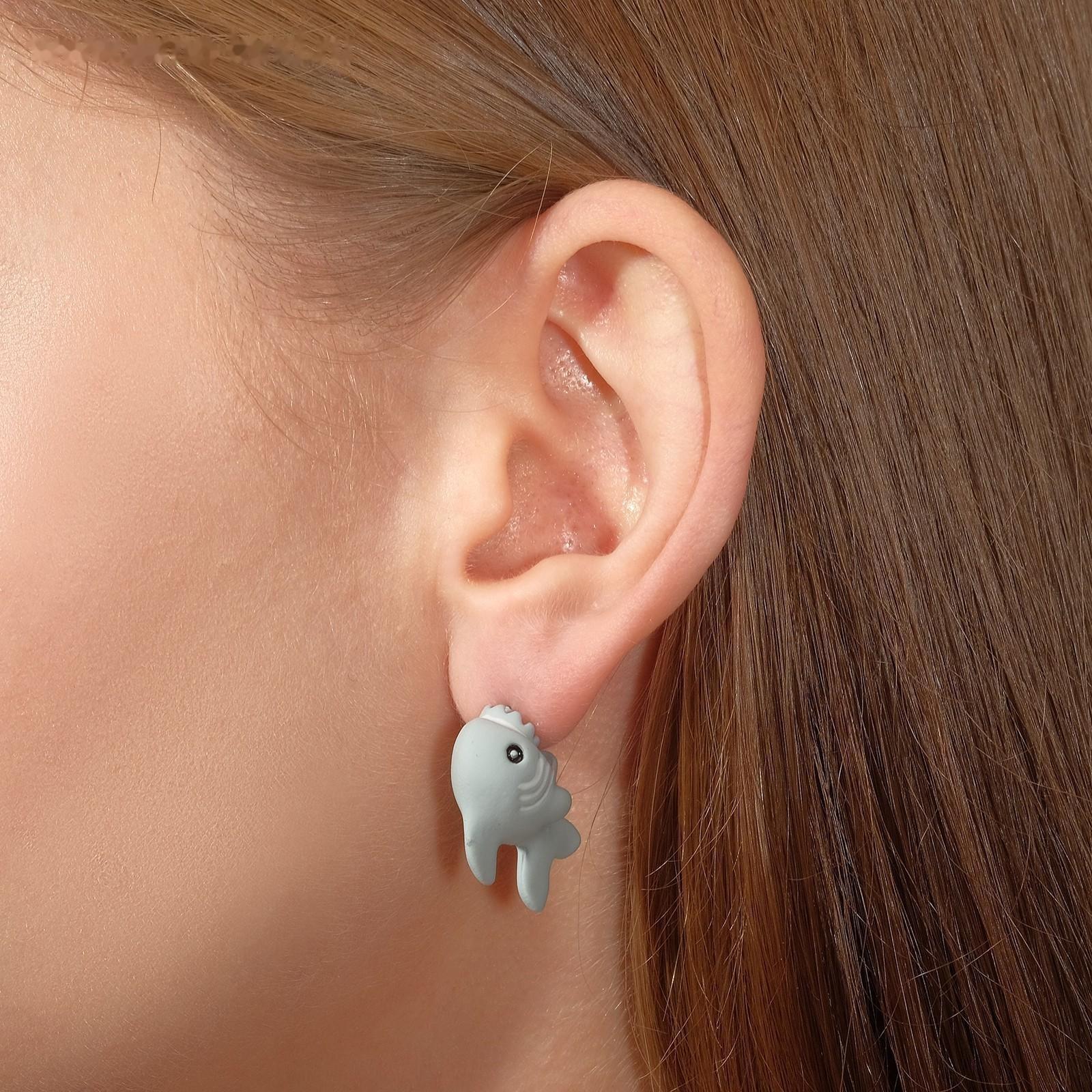 Серьги из полимерной глины 