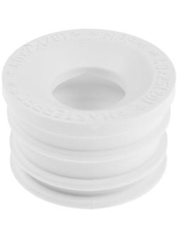 Манжета переходная MasterProf ИС.131684, d=40 х 25 мм, для канализационных труб, ТЭП, белая