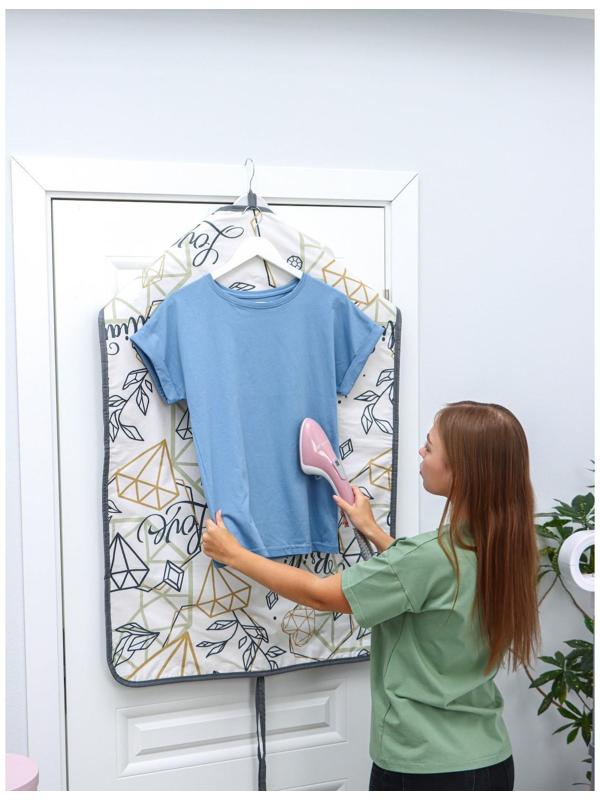 Коврик для глажки белья, 110×75 см, цвет МИКС