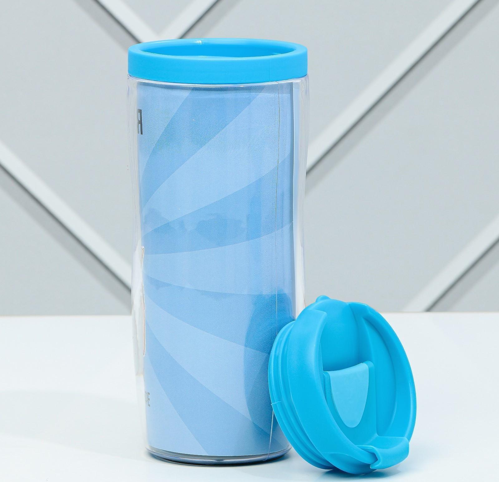 Подарочный набор «Убедительная просьба»: термостакан 350 мл., ланч-бокс 500 мл