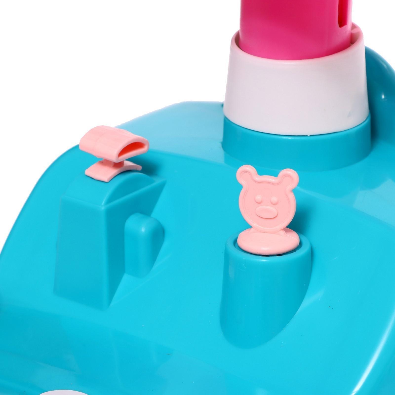 Машина-каталка Selena «Принцесса», с клаксоном, цвет аква