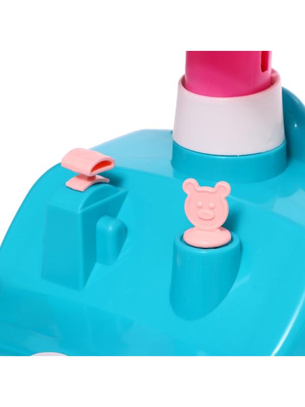 Машина-каталка Selena «Принцесса», с клаксоном, цвет аква