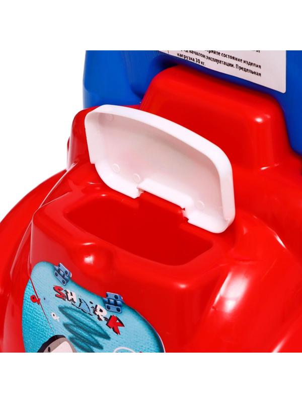 Машина-каталка Cool Riders, с клаксоном, цвет красный