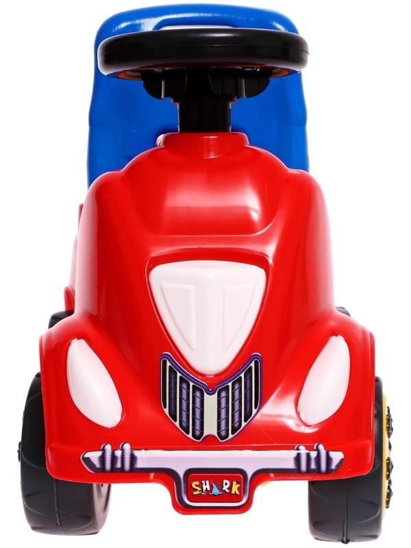 Машина-каталка Cool Riders, с клаксоном, цвет красный