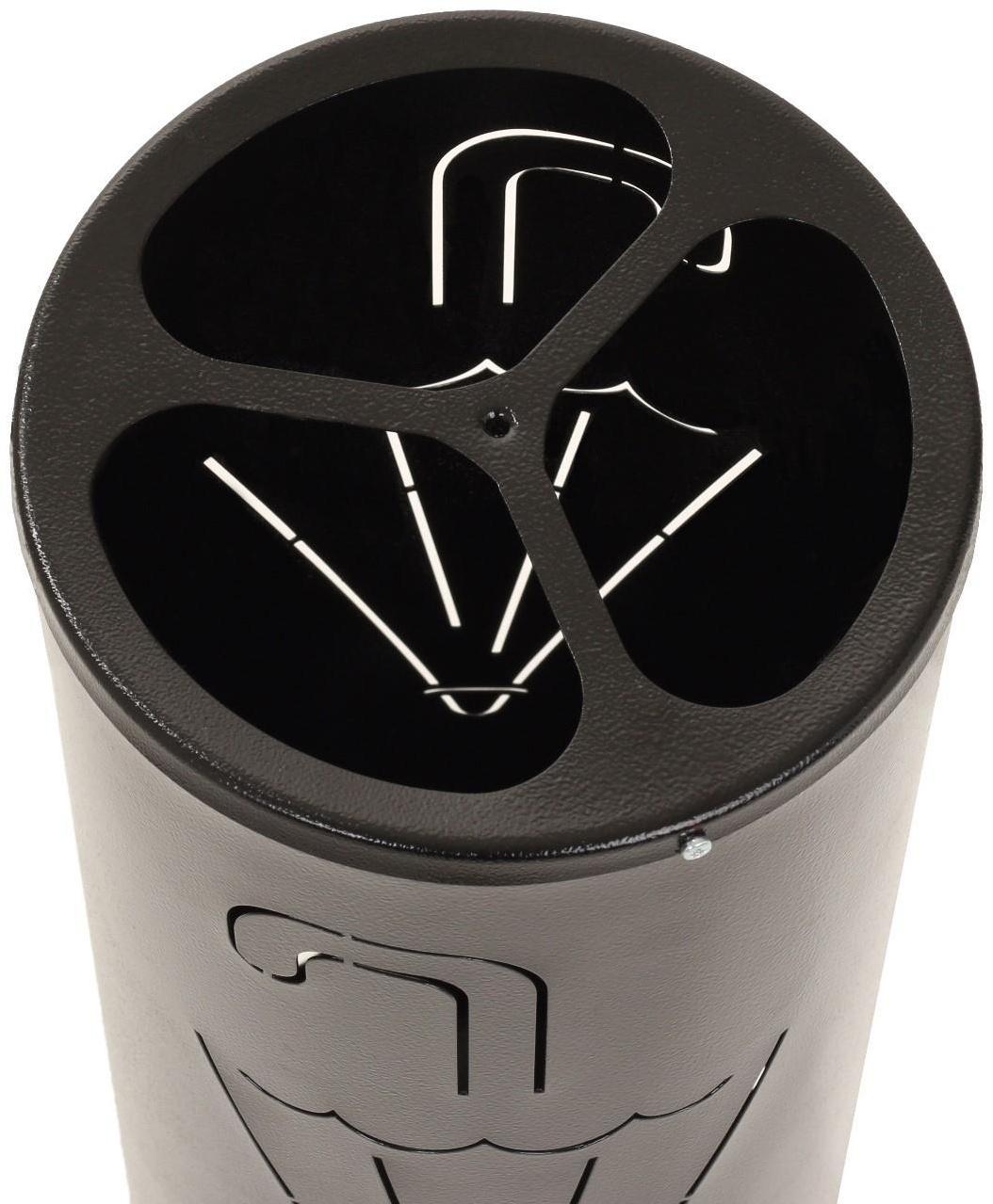 Подставка для зонтов 18 х 18 х 52 см, черная