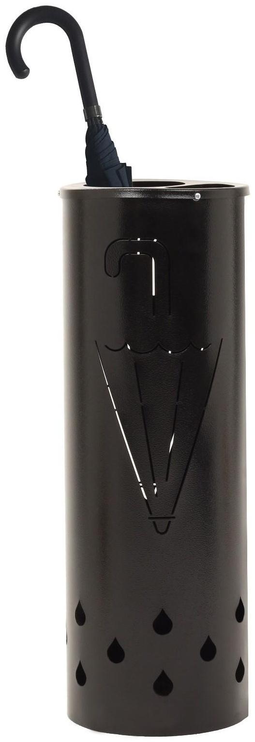 Подставка для зонтов 18 х 18 х 52 см, черная