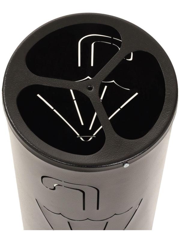 Подставка для зонтов 18 х 18 х 52 см, черная