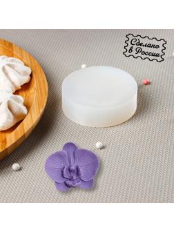 Молд «Орхидея», d=7 см, цвет прозрачный