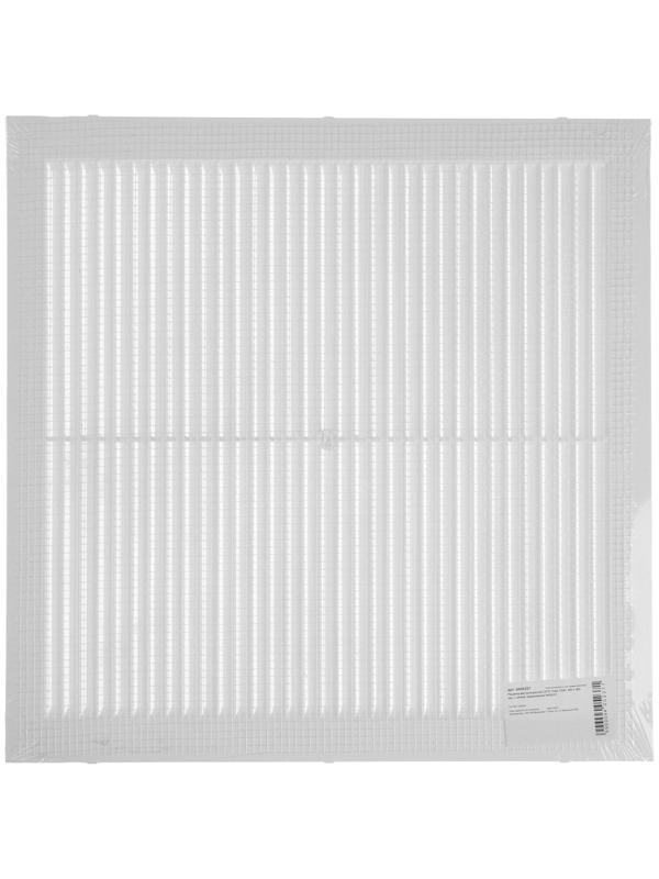 Решетка вентиляционная ZEIN Люкс Л300, 300 x 300 мм, с сеткой, неразъемная