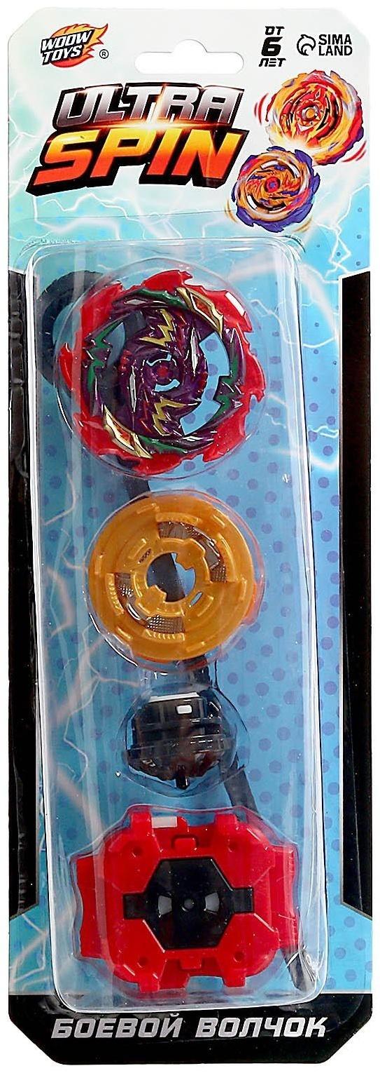 Боевой волчок ULTRASPIN, волчок, устройство для запуска, цвета МИКС