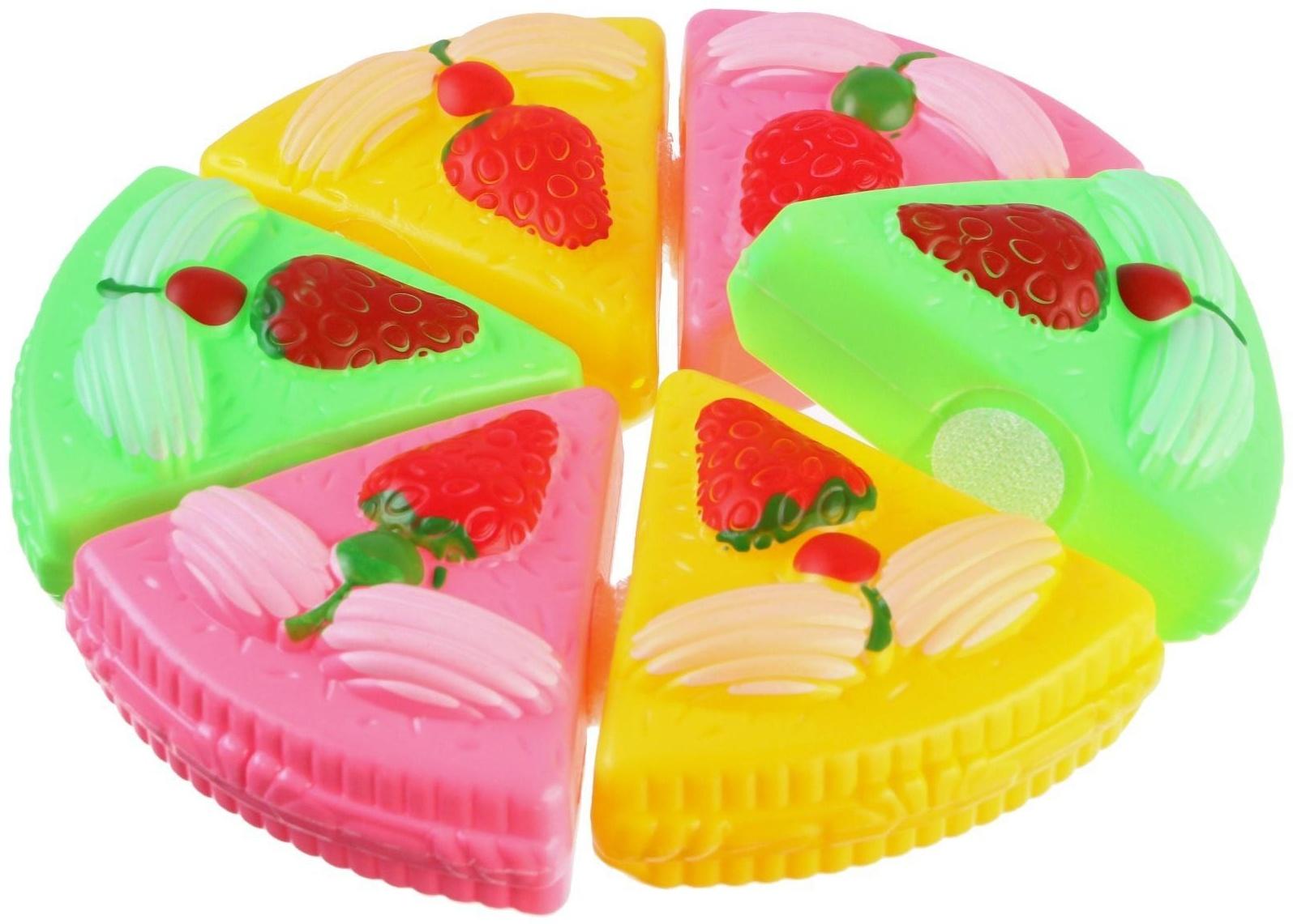 Игровой набор «Чаепитие», WINX, тортик и фрукты на липучках