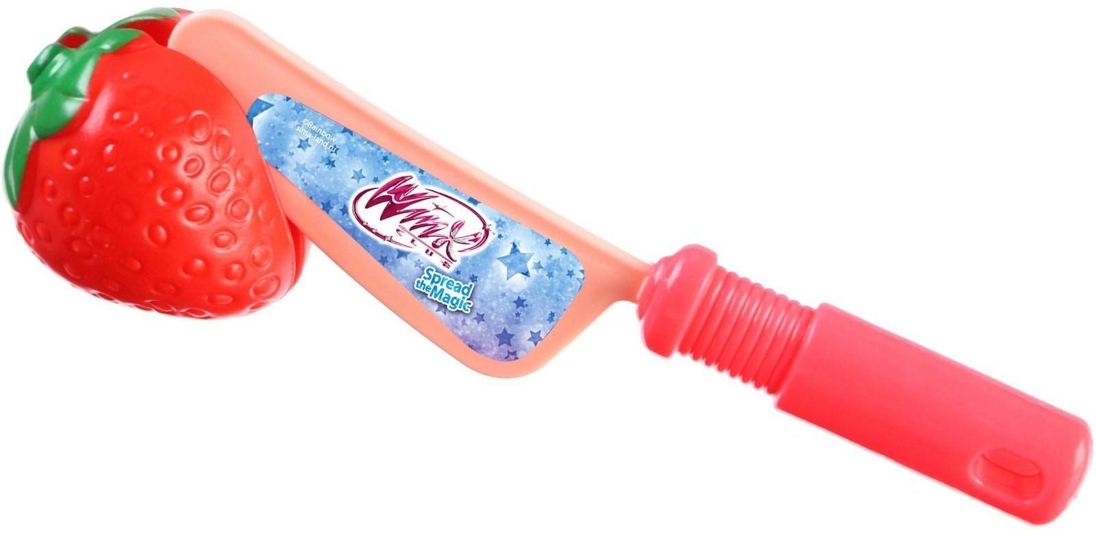 Игровой набор «Чаепитие», WINX, тортик и фрукты на липучках