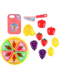 Игровой набор «Чаепитие», WINX, тортик и фрукты на липучках