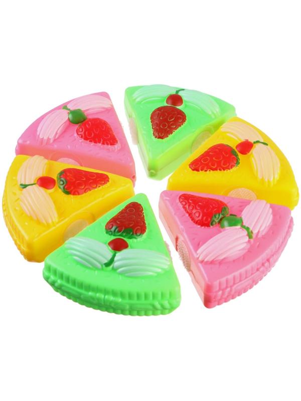 Игровой набор «Чаепитие», WINX, тортик и фрукты на липучках