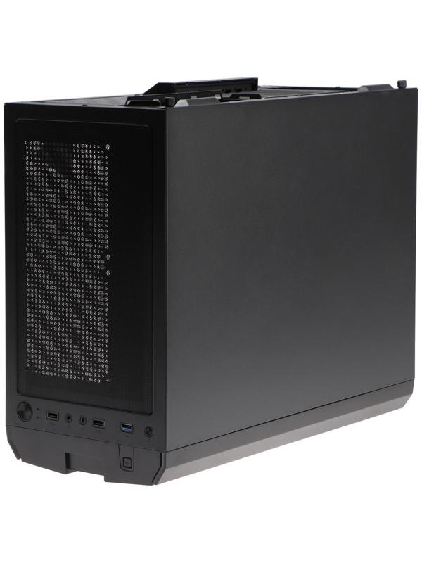 Корпус ExeGate Miditower EVO-5020, без БП, ATX, 2хUSB 2.0, 1хUSB 3.0, подсветка, чёрный