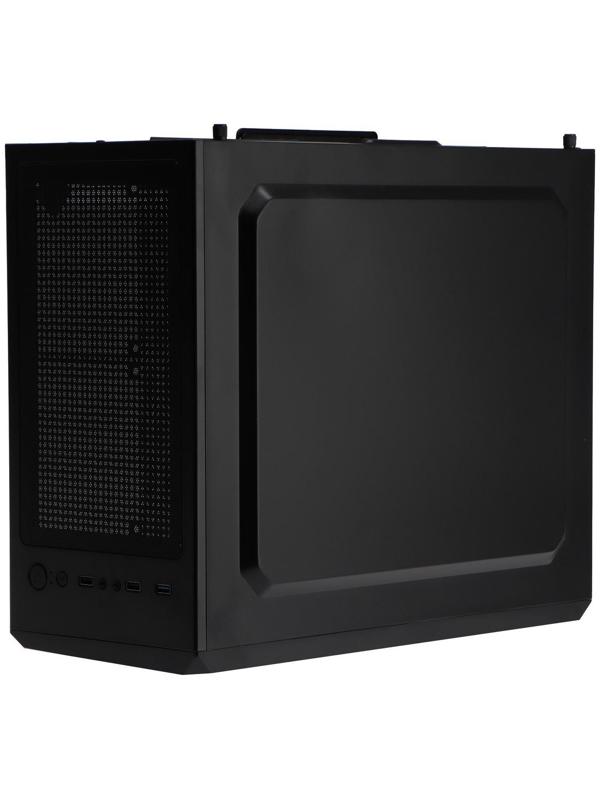 Корпус ExeGate Miditower EVO-8225, без БП, ATX, 2хUSB 2.0, 1хUSB 3.0, подсветка, чёрный