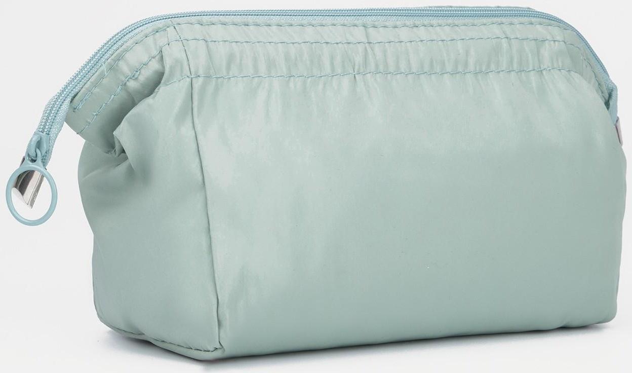 Косметичка на молнии, цвет мятный