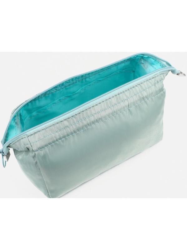 Косметичка на молнии, цвет мятный