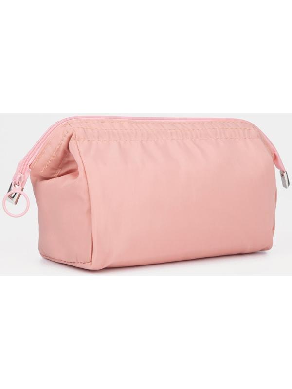 Косметичка на молнии, цвет розовый