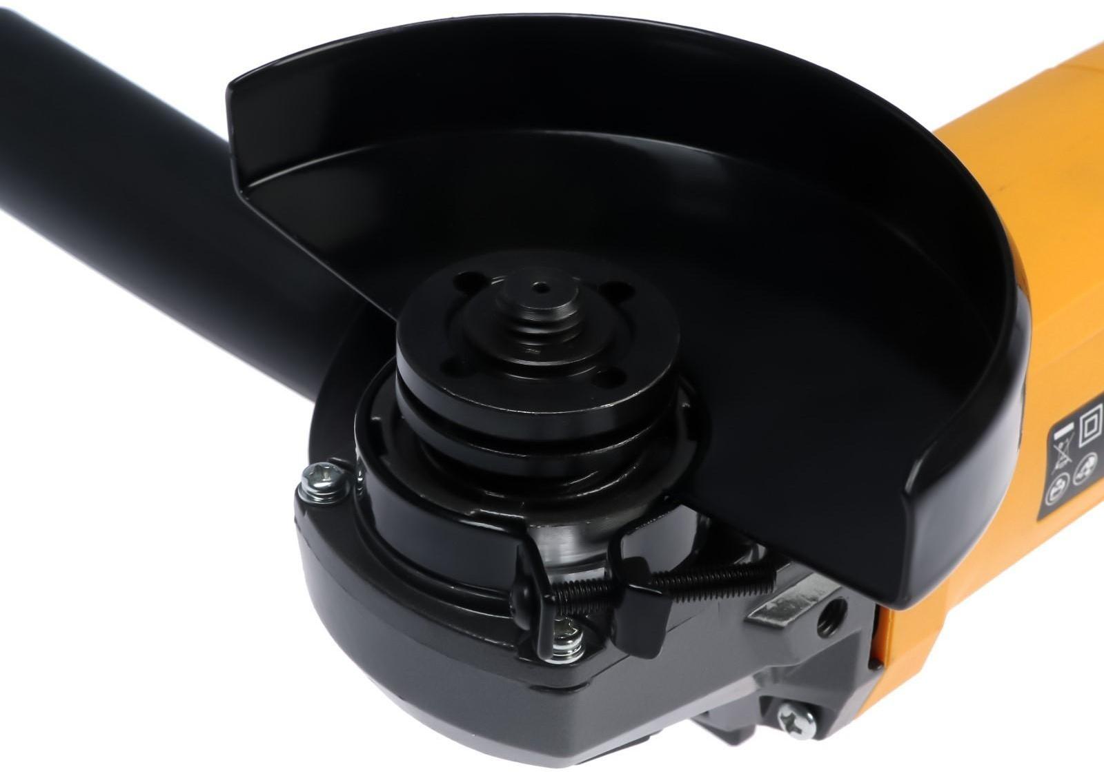 Угловая шлифмашина DEKO DKAG1500, 1500 Вт, 125 мм, 3000-12000 об/мин, регулировка скорости