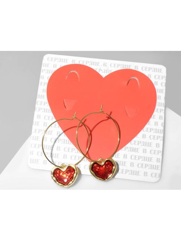 Серьги-кольца 