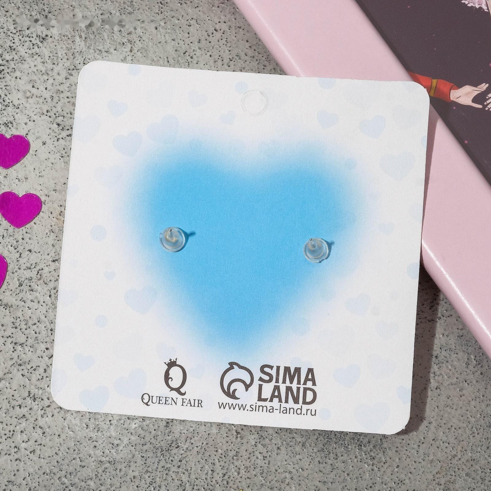 Серьги эмаль 