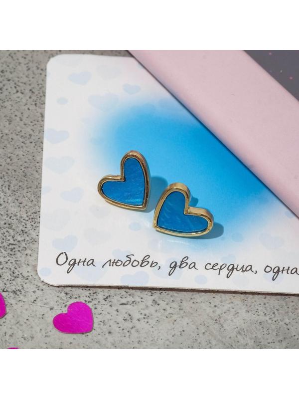 Серьги эмаль 