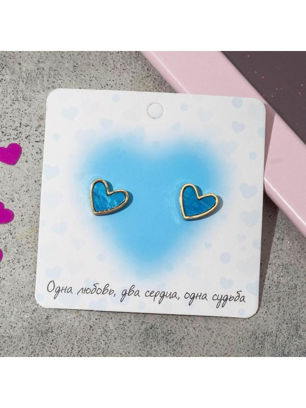 Серьги эмаль 