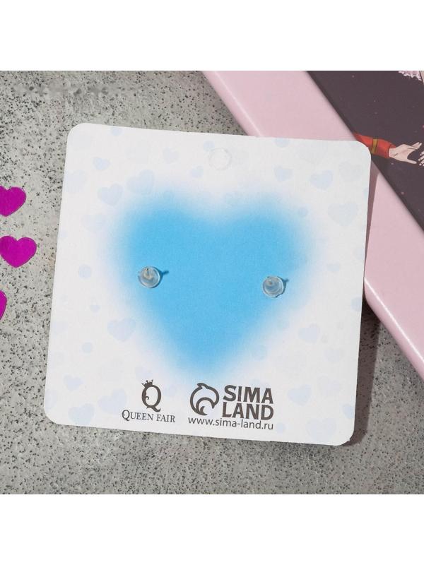 Серьги эмаль 