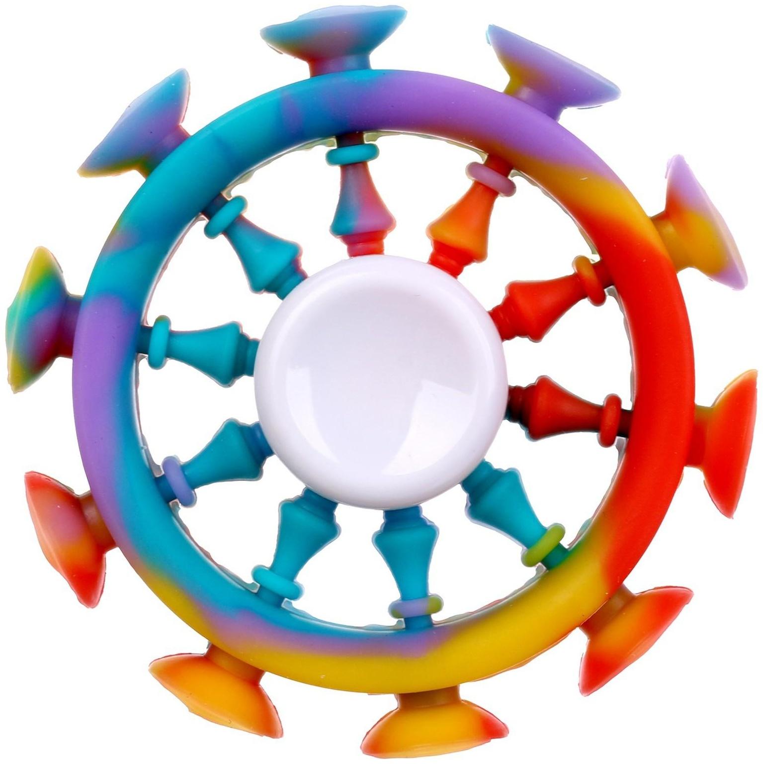 Спинер «Присоска», цвета МИКС