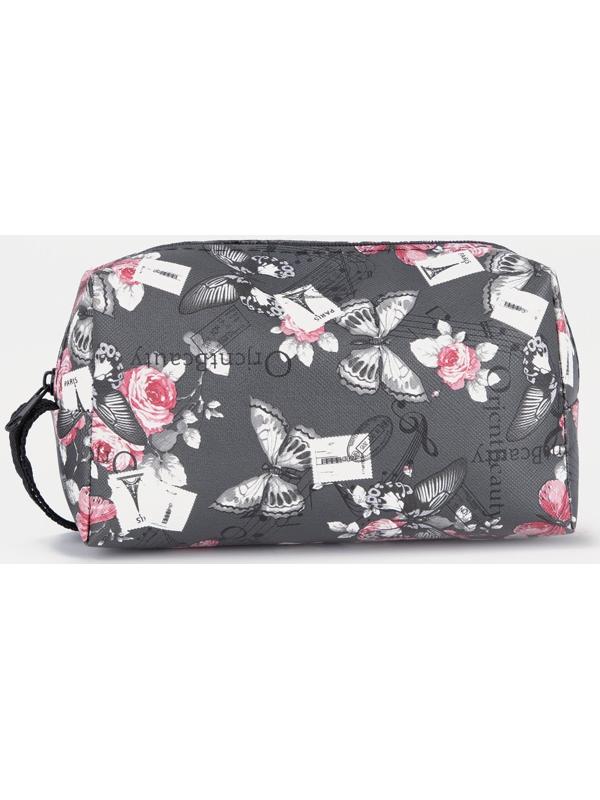 Косметичка на молнии, цвет черный