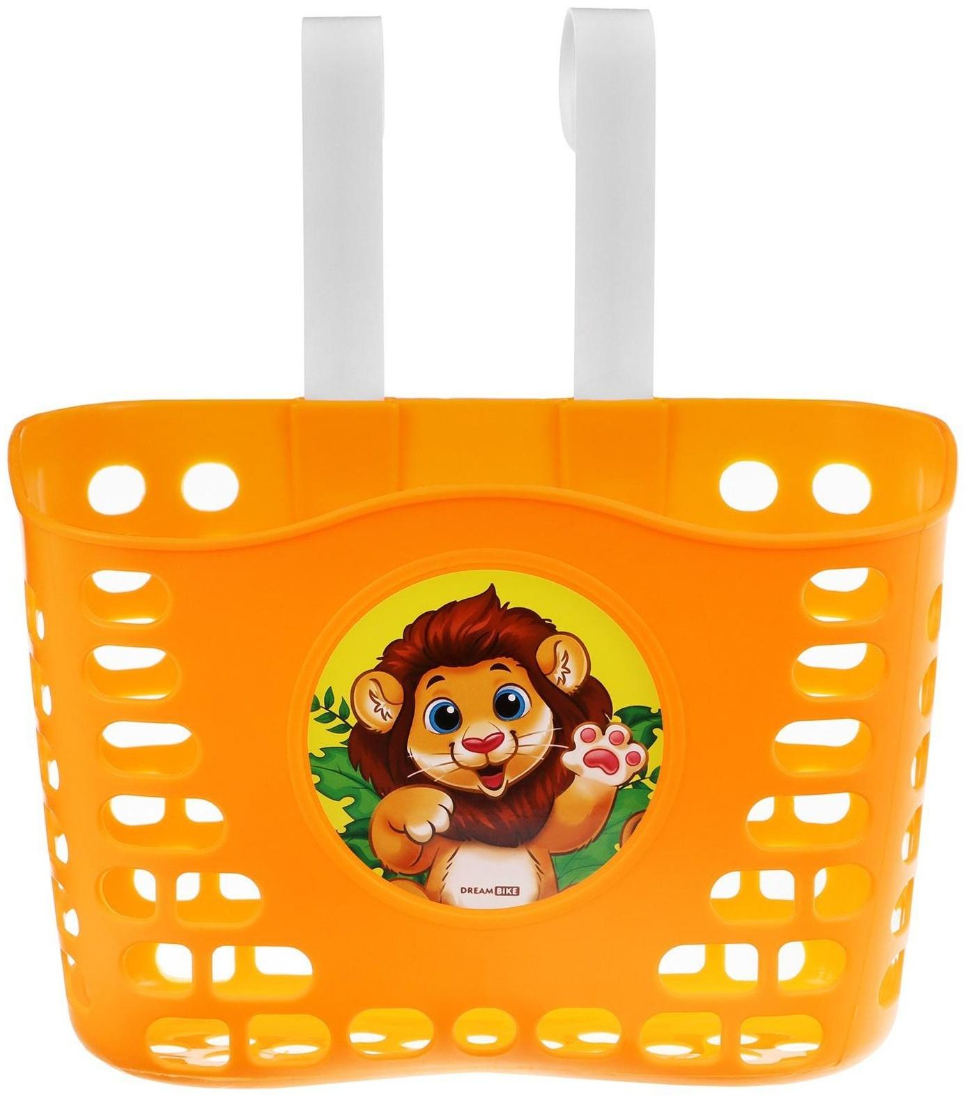 Корзинка детская Dream Bike, цвет оранжевый